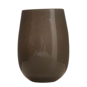 Vase Tove solid taupe h26 d19