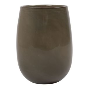 Vase Tove solid taupe h31 d26
