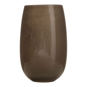 Vase Tove solid taupe h31 d26