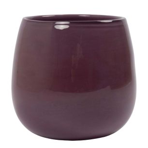 Vase Tove solid purple h17,5 d18