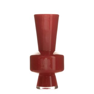 Vase Jenni solid red h24 d13