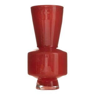 Vase Jenni solid red h40 d20