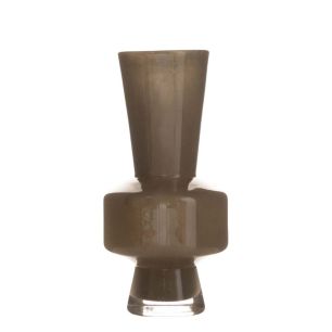 Vase Jenni solid taupe h24 d13