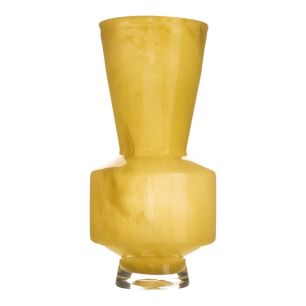 Vase Jenni solid yellow h40 d20