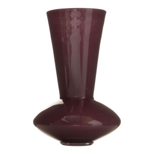 Vase Heiko solid purple h40 d27