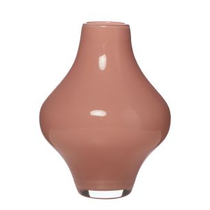 Sansa Vaas roze h22 d17cm