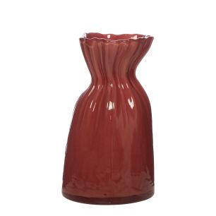 Ellen Vase red h20,5 d12cm