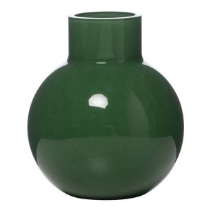 Laurence Vase green h14 d13 cm