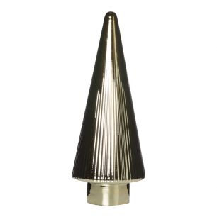 Decoratie Boom goud metallic h31,5 d11,5cm