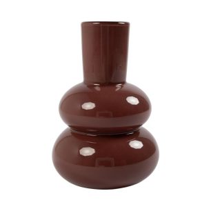 Vase Syb Solid Cacao Brown h32 d22,5