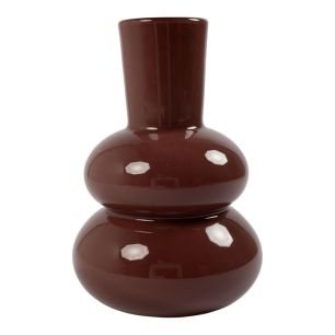 Vase Syb Solid Cacao Brown h39 d27,5