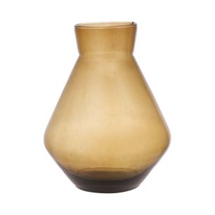 Alexandra Recycled Vase amber h30 d25 