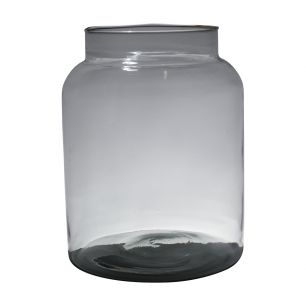 Shape Mouthblown Recycled Bottle Vase h25 d19 