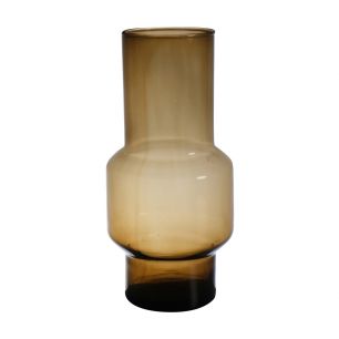 Pablo Mouthblown Recycled Vase amber h30 d14 