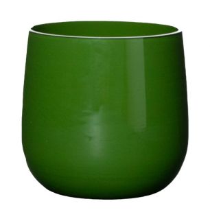Calvin Vase grun h18 d19,5cm