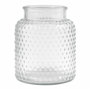 Vase Liege Punkte klar h18 d13,5
