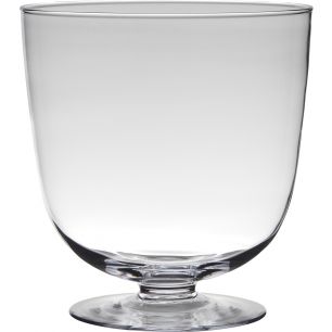 Ilona Hurricane Vase On Foot h28 d27 