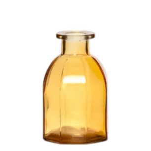 Dandy bottle vase mini yellow h10 d6,5cm