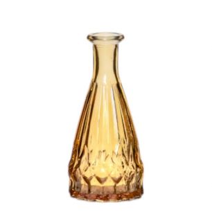 Nelly Bottle vase mini yellow h14,5 d7cm