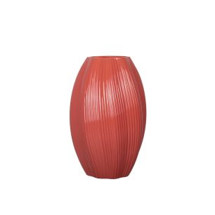 Vase swirl pink h27 d18 cc