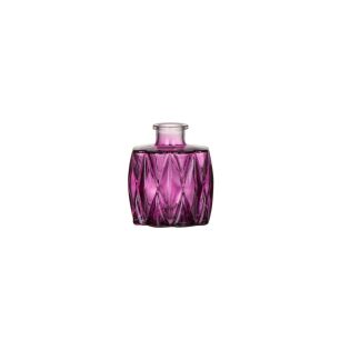 One flower vase C purple h8,5 d7