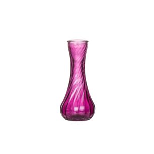 One flower vase E purple h15,5 d7