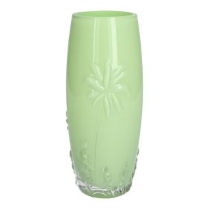Vase amaya vert h25 d10.5cm (cc)