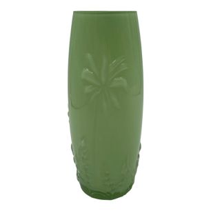 Vase amaya vert h25 d10.5cm (cc)