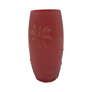 Vase amaya rose h20 d10.5cm (cc)