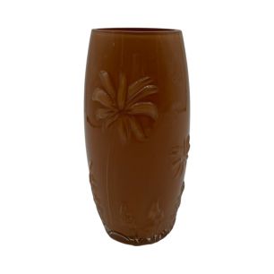 Vase amaya pêche h20 d10.5cm (cc)