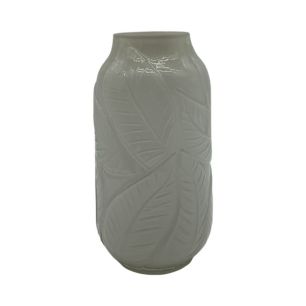 Vase aria ivoire h23 d12cm (cc)