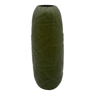 Vase serena Dunkelgrün h30 d12cm (cc)