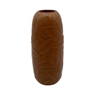 Vase serena Biskuitbraun h22 d10cm (cc)