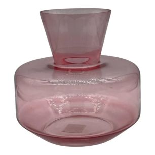 Vase kiara rosa h25 d26cm