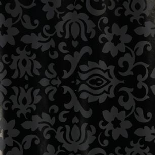 Class. Ornament Self Adhesive Foil Mini Roll black 45cmx2mtr