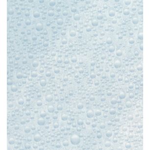  Waterdrop Static Foil Big Roll transparent 45cmx15mtr