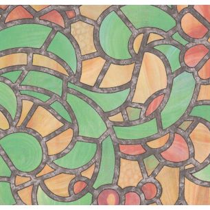 Reims Zelfklevende Folie Grote Rol groen/geel 67,5cmx15mtr