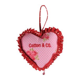 Heart Dot Rosie Hanging Decoration large 