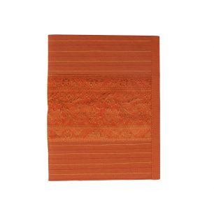 Notebook Ethnic Verpackungsbeutel Orange 15x20cm