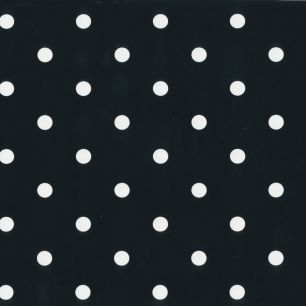 Dots Self Adhesive Foil Mini Roll black 45cmx2mtr