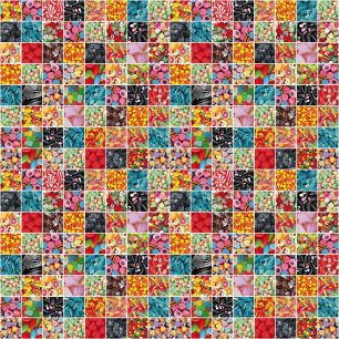 Candy Self Adhesive Foil Mini Roll multi 45cmx2mtr