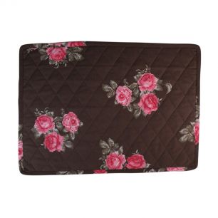 Quilted Winter Rose Placemat bruin 35x50cm 