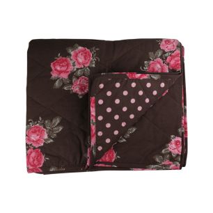 Winter Rose plaid bruin 140x200cm 