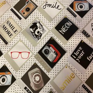 Smile Self Adhesive Foil Mini Roll multi 45cnx2mtr