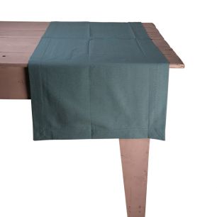 Indi Chemin de table aqua 50x140cm 