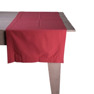 Indi Tafelloper donker roze 50x140cm 