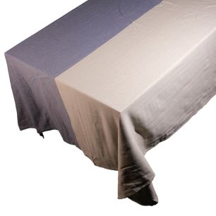 Shanti Half Half Rideau bleu 140x260cm (8strings)