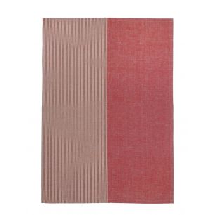 Solid Stripes Tafelloper rood 50x140cm 