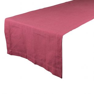Indi donker Tafelloper roze 50x140cm 