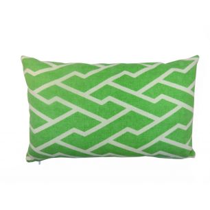 Mr. Graphic coussin vert 30x50cm 